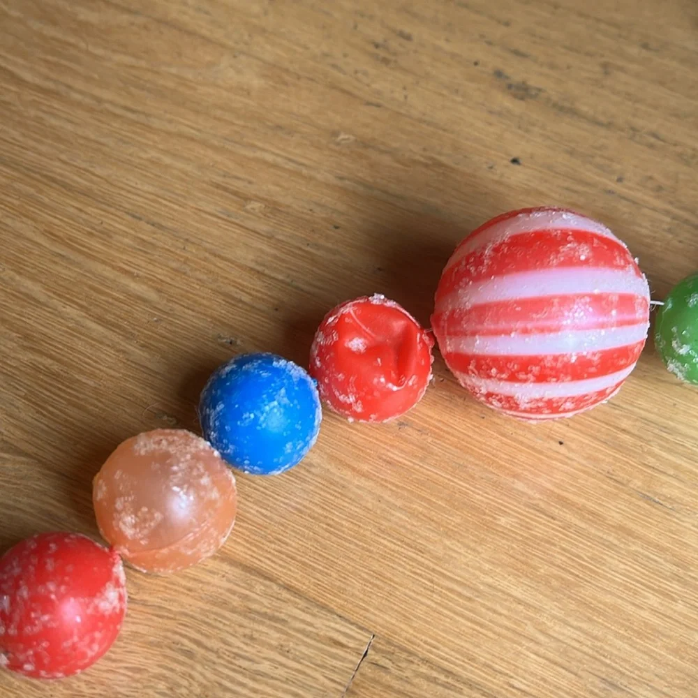 Vintage Candy Blow Mold Garlands